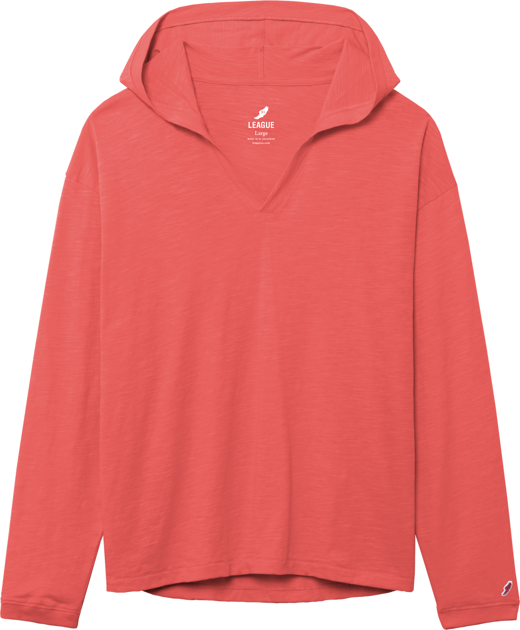 League JS220 Jersey Slub Women's Hood
