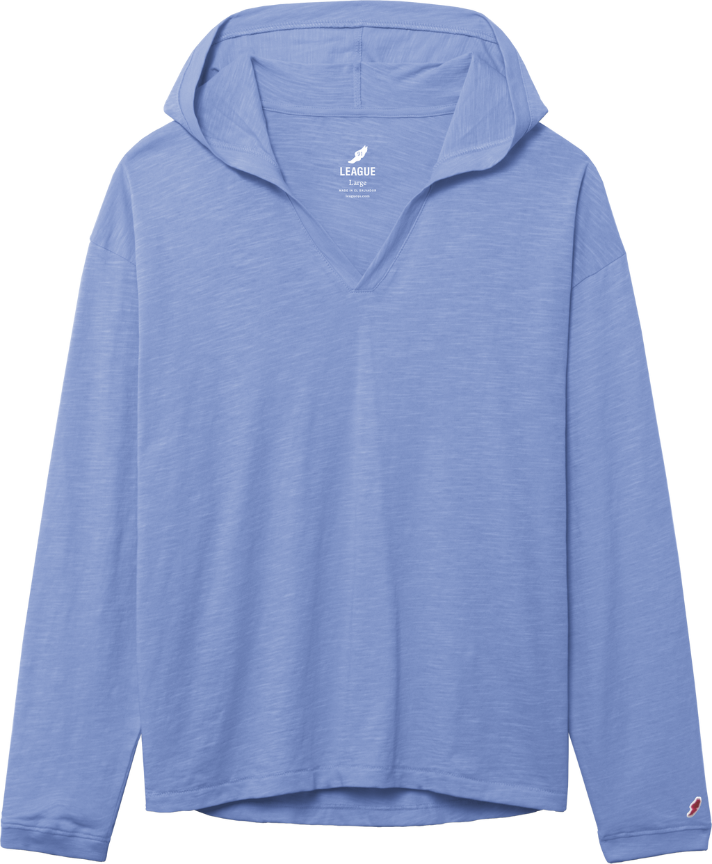League JS220 Jersey Slub Women's Hood