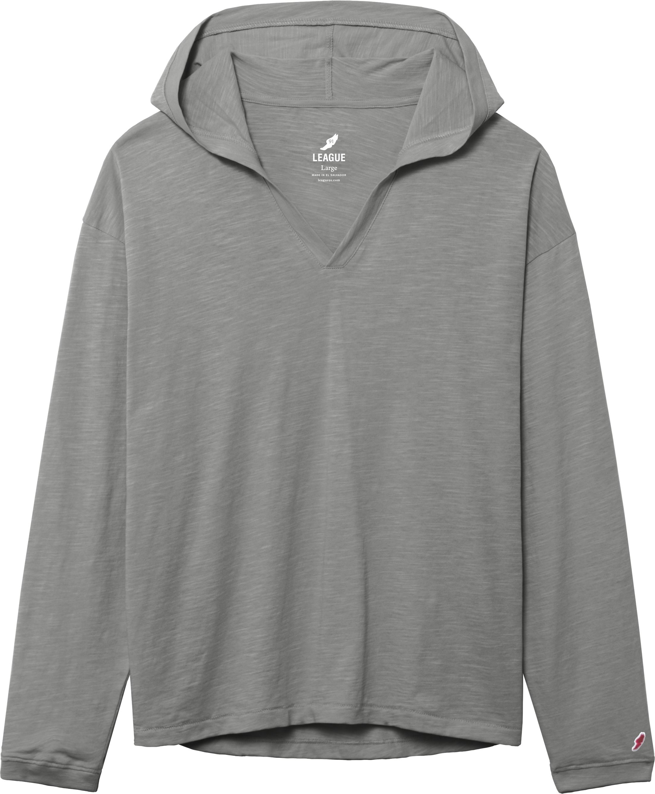 League JS220 Jersey Slub Women's Hood