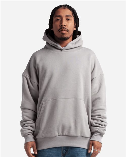 Shaka Wear SHDLP Unisex Garment-Dyed Double Layer Reversible Hooded Sweatshirt