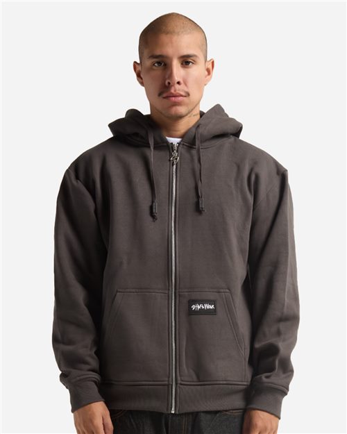 Shaka Wear SHEHZ Unisex Essential Super Heavyweight Full-Zip Hooded Sweatshirt