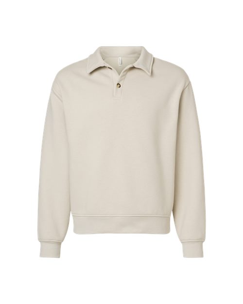 BELLA + CANVAS 4741 Unisex 10 oz. Heavyweight Polo Sweatshirt