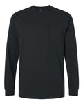 Gildan 2410 Unisex Ultra Cotton® Long Sleeve Pocket T-Shirt