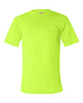 Bayside 1725 Unisex USA-Made 50/50 Pocket T-Shirt