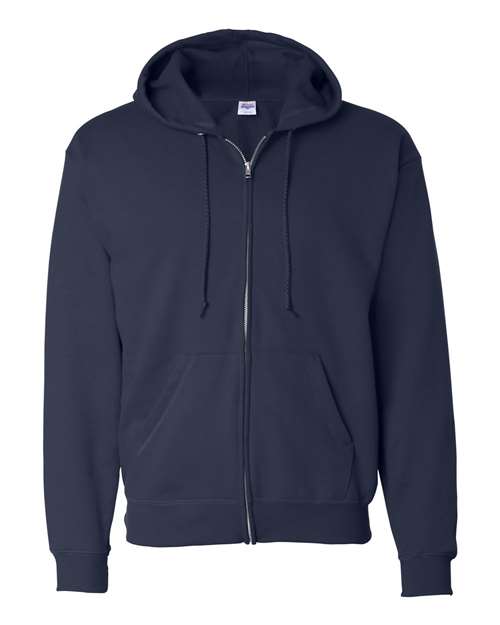Hanes P180 Unisex EcoSmart® Full-Zip Hooded Sweatshirt