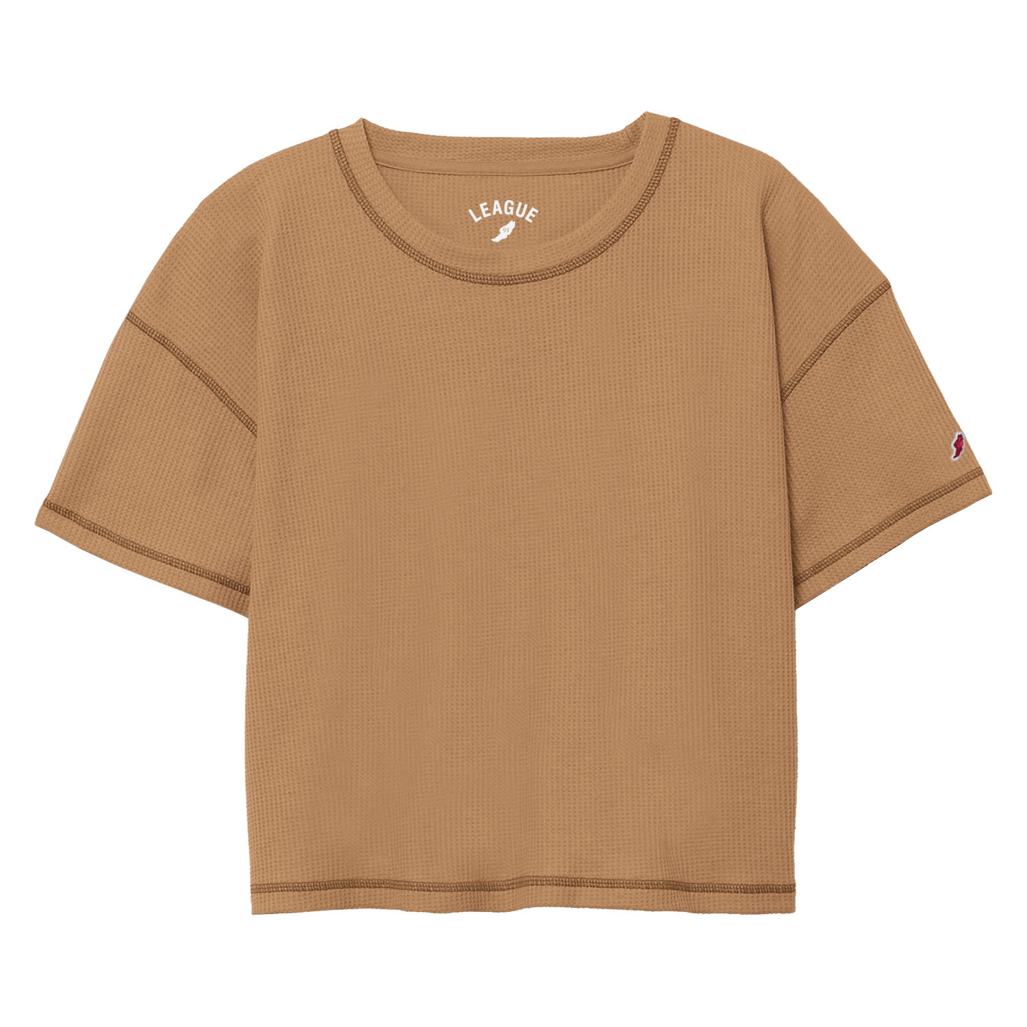 League WA400 Waffle Women's Short Sleeve Midi