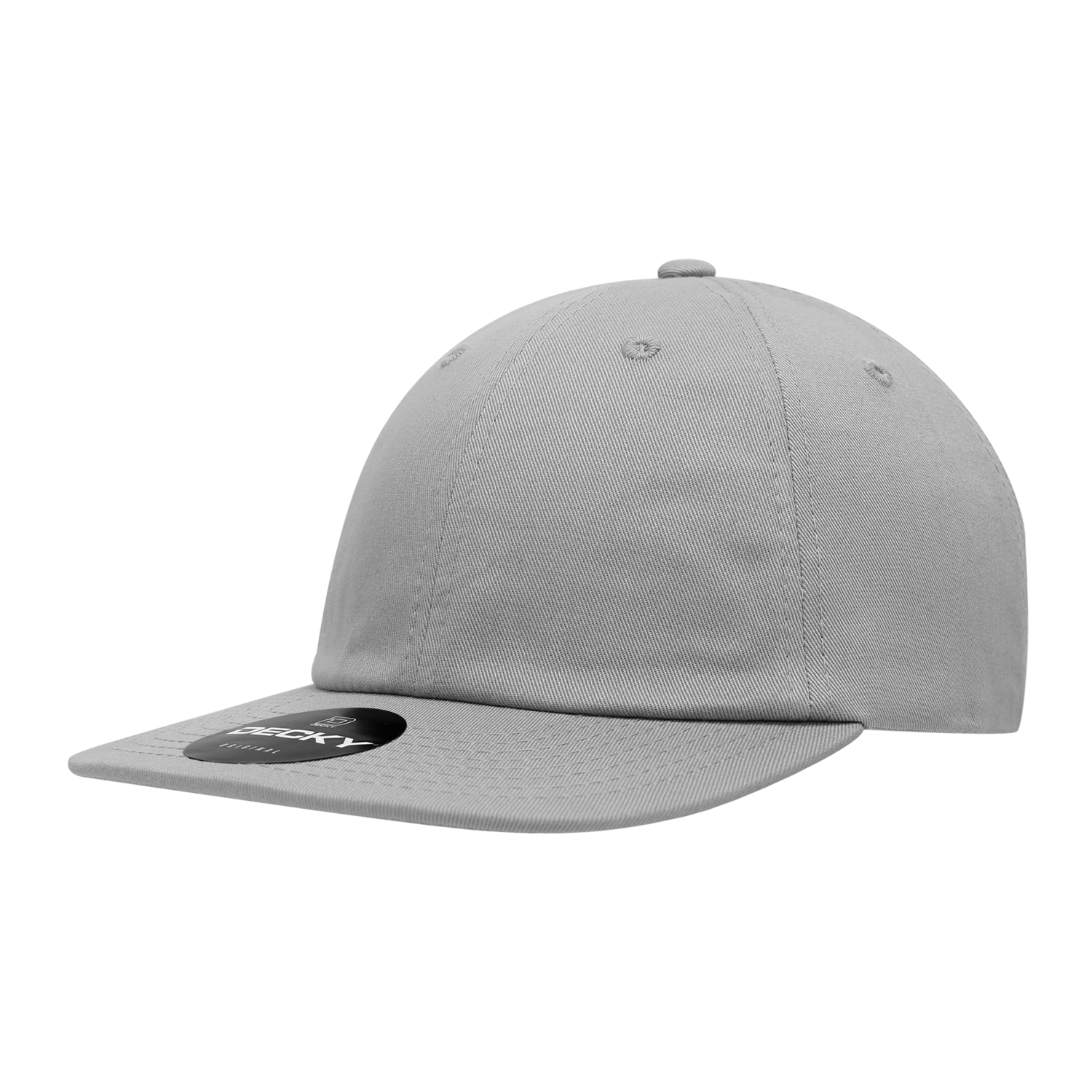 Decky 200 Relaxed Flat Bill Cotton Caps