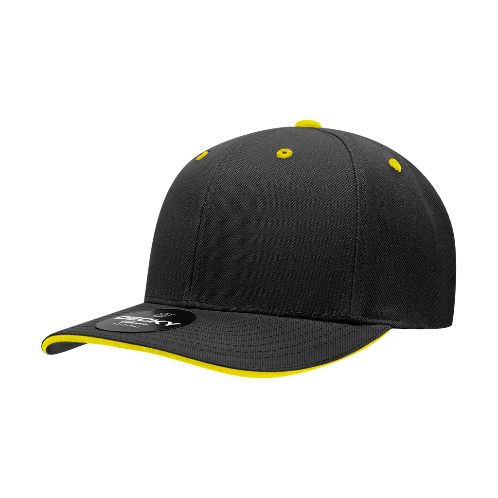 Decky 2003 6 Panel Mid Profile Structured Sandwich Bill Cap