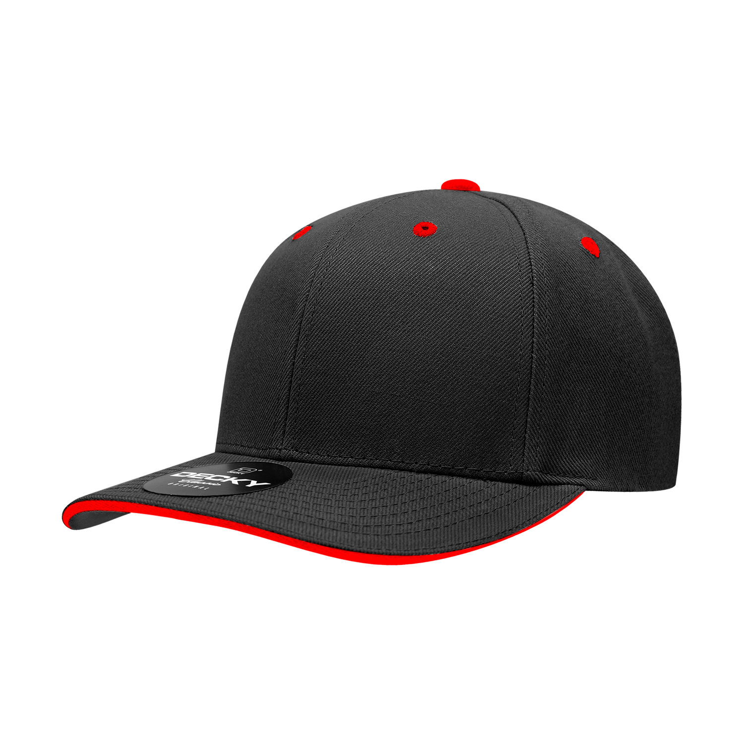 Decky 2003 6 Panel Mid Profile Structured Sandwich Bill Cap