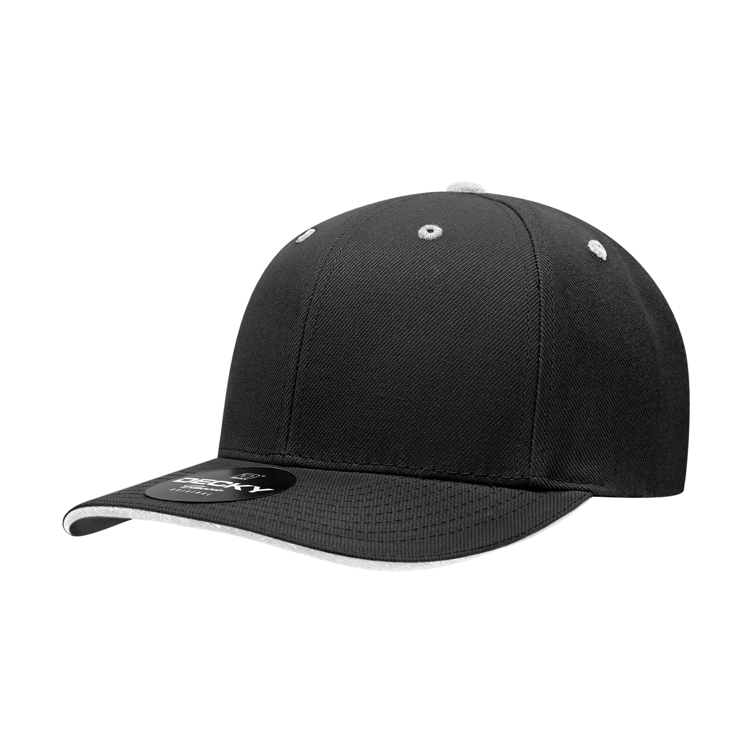 Decky 2003 6 Panel Mid Profile Structured Sandwich Bill Cap
