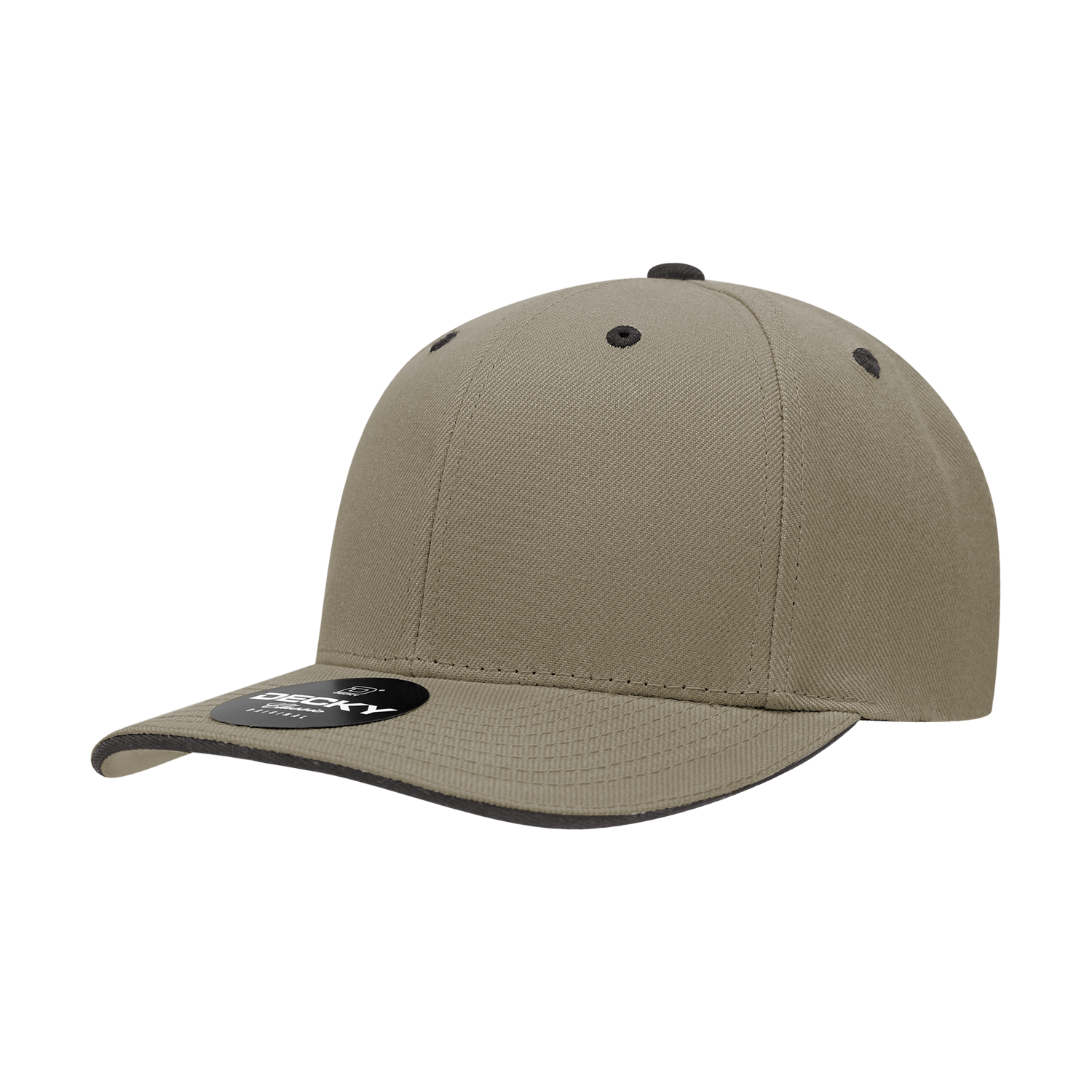 Decky 2003 6 Panel Mid Profile Structured Sandwich Bill Cap