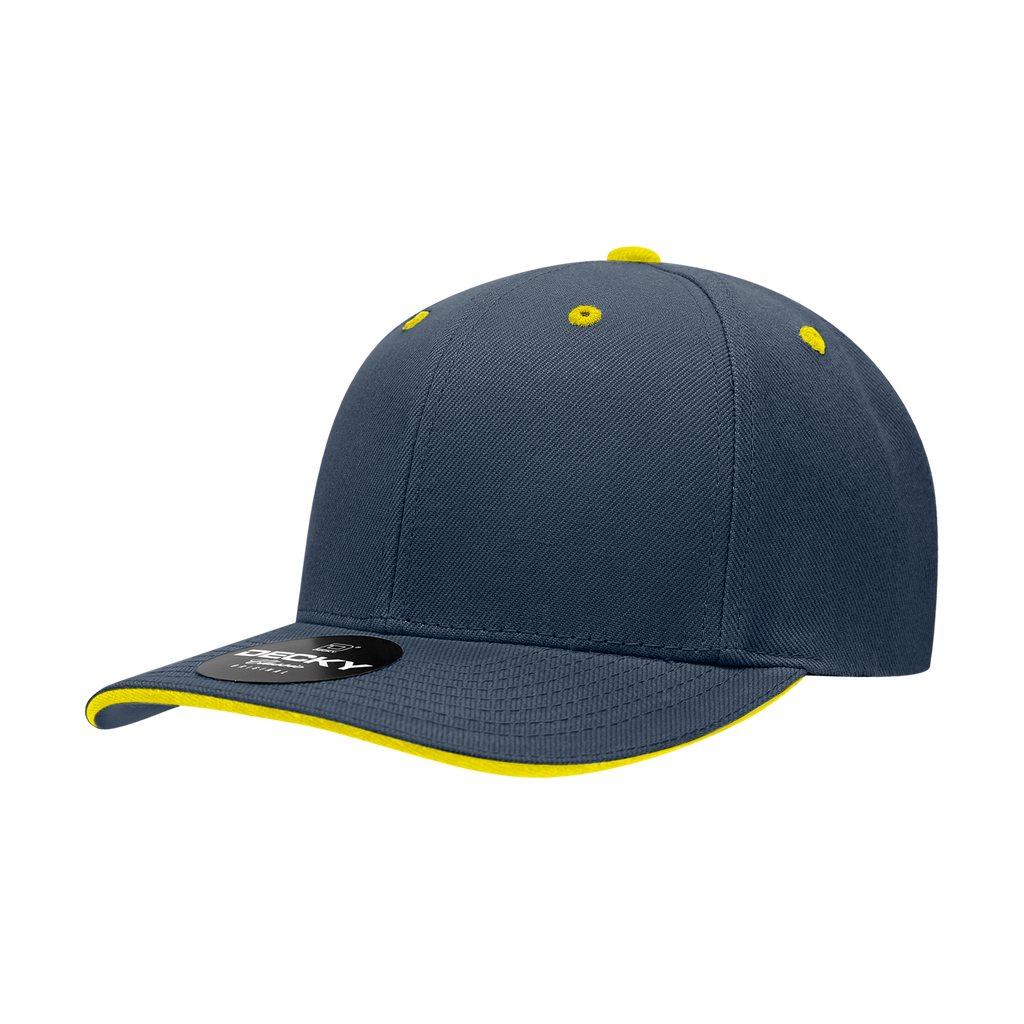 Decky 2003 6 Panel Mid Profile Structured Sandwich Bill Cap