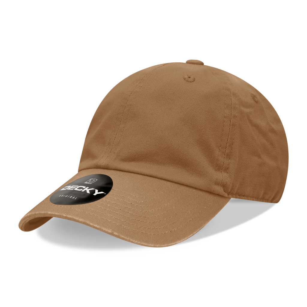 Decky 205 6 Panel Low Profile Relaxed Cotton Dad Hat