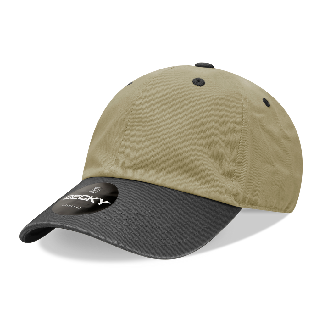 Decky 205 6 Panel Low Profile Relaxed Cotton Dad Hat