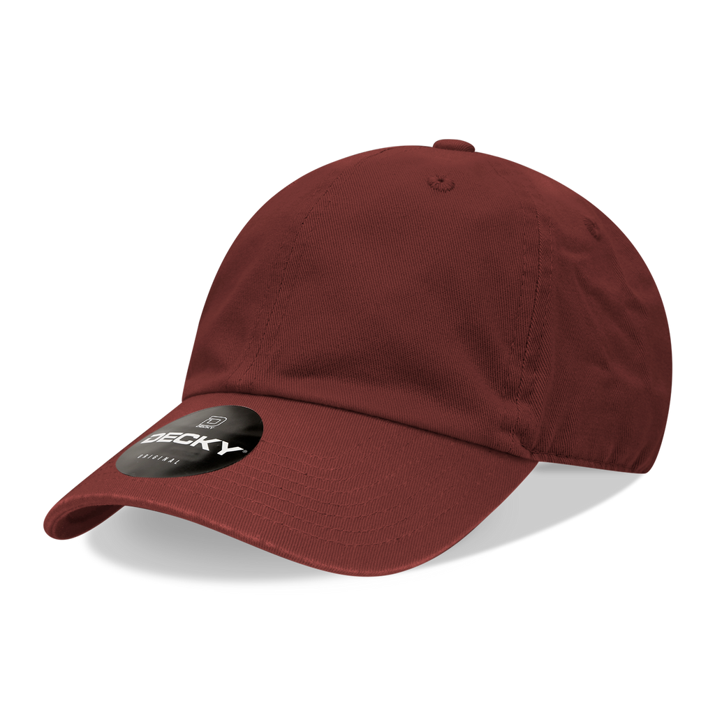 Decky 205 6 Panel Low Profile Relaxed Cotton Dad Hat