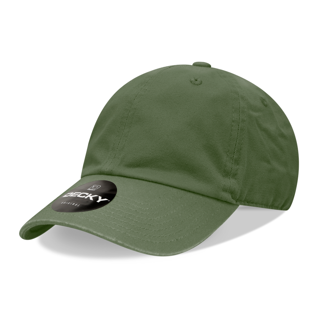 Decky 205 6 Panel Low Profile Relaxed Cotton Dad Hat