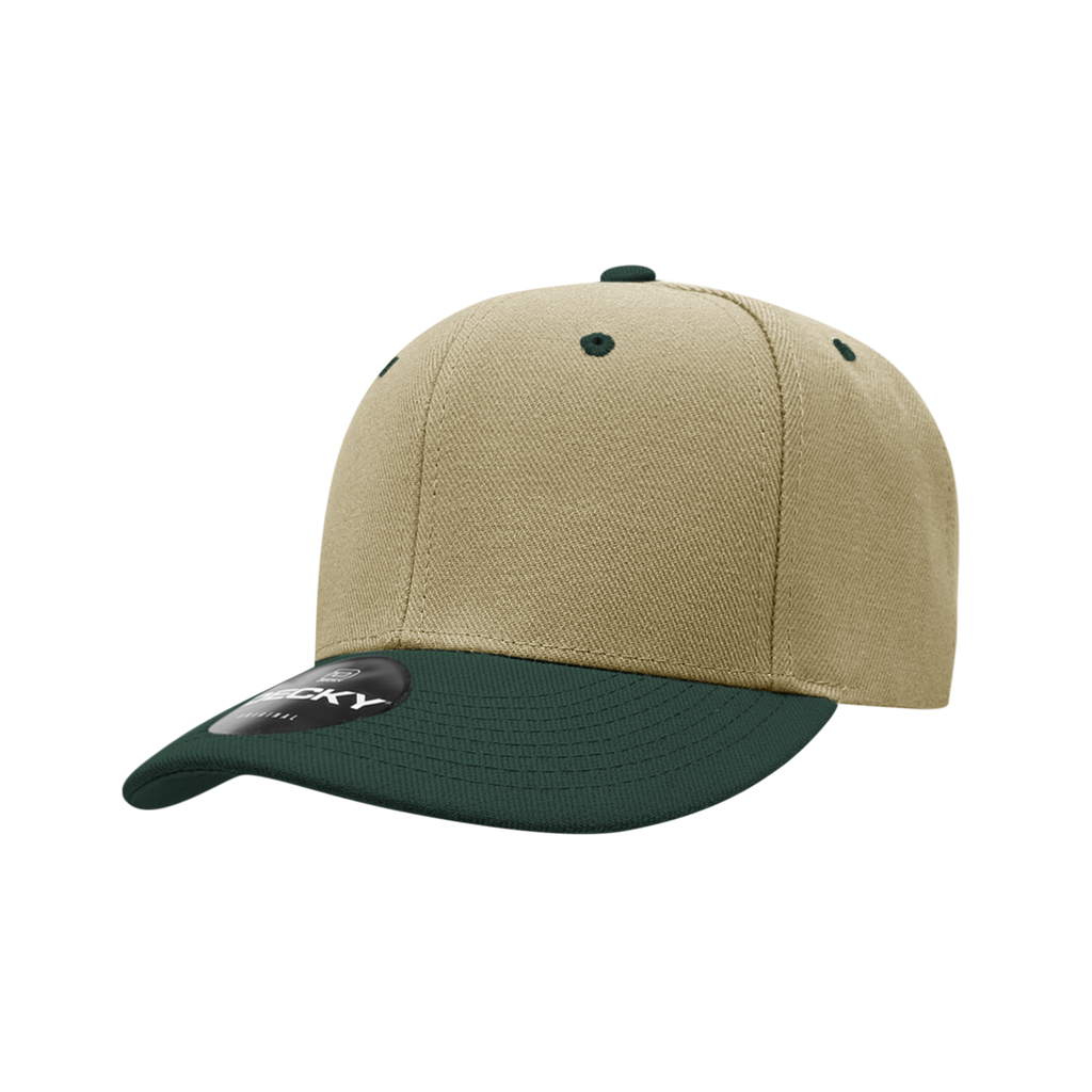 Decky 206 6 Panel Low Profile Structured Acrylic/Polyester Cap