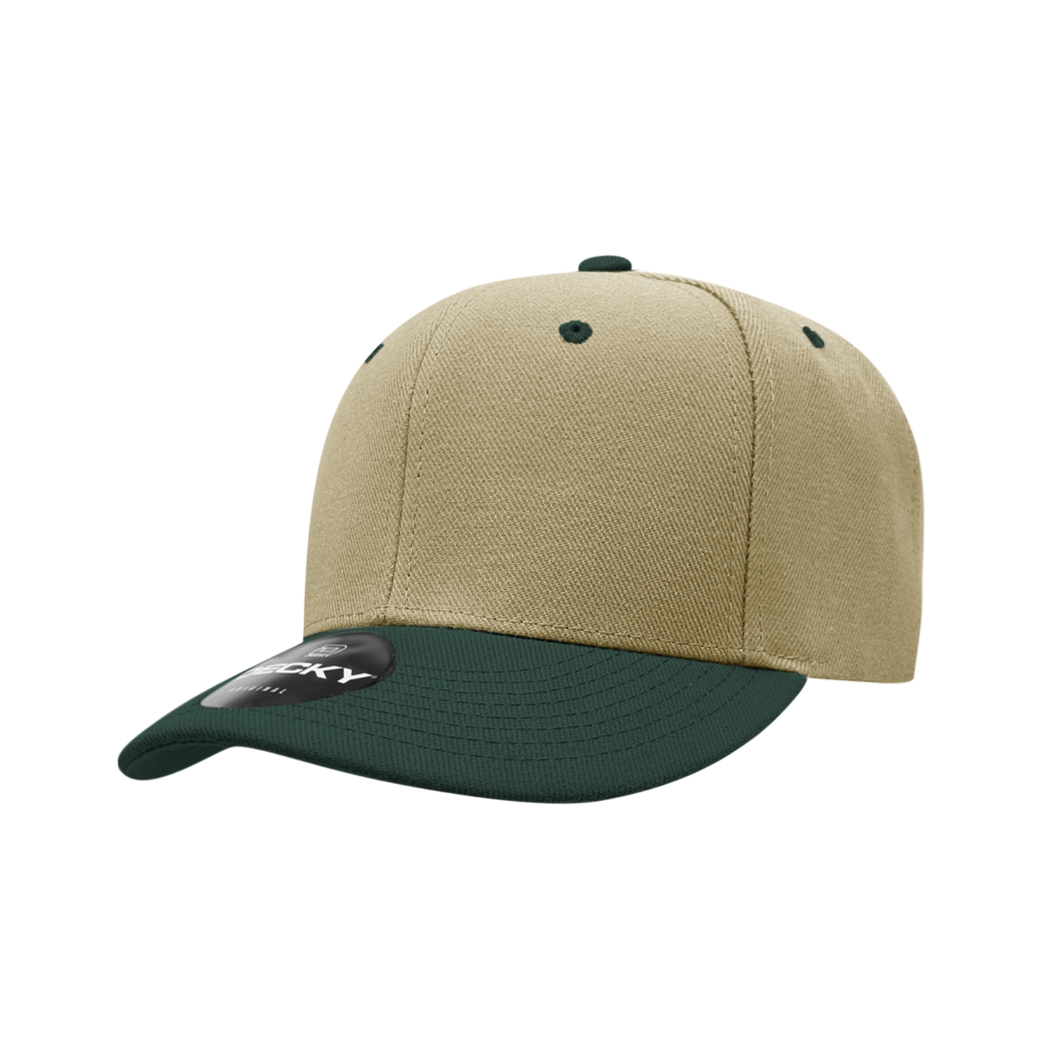 Decky 206 6 Panel Low Profile Structured Acrylic/Polyester Cap