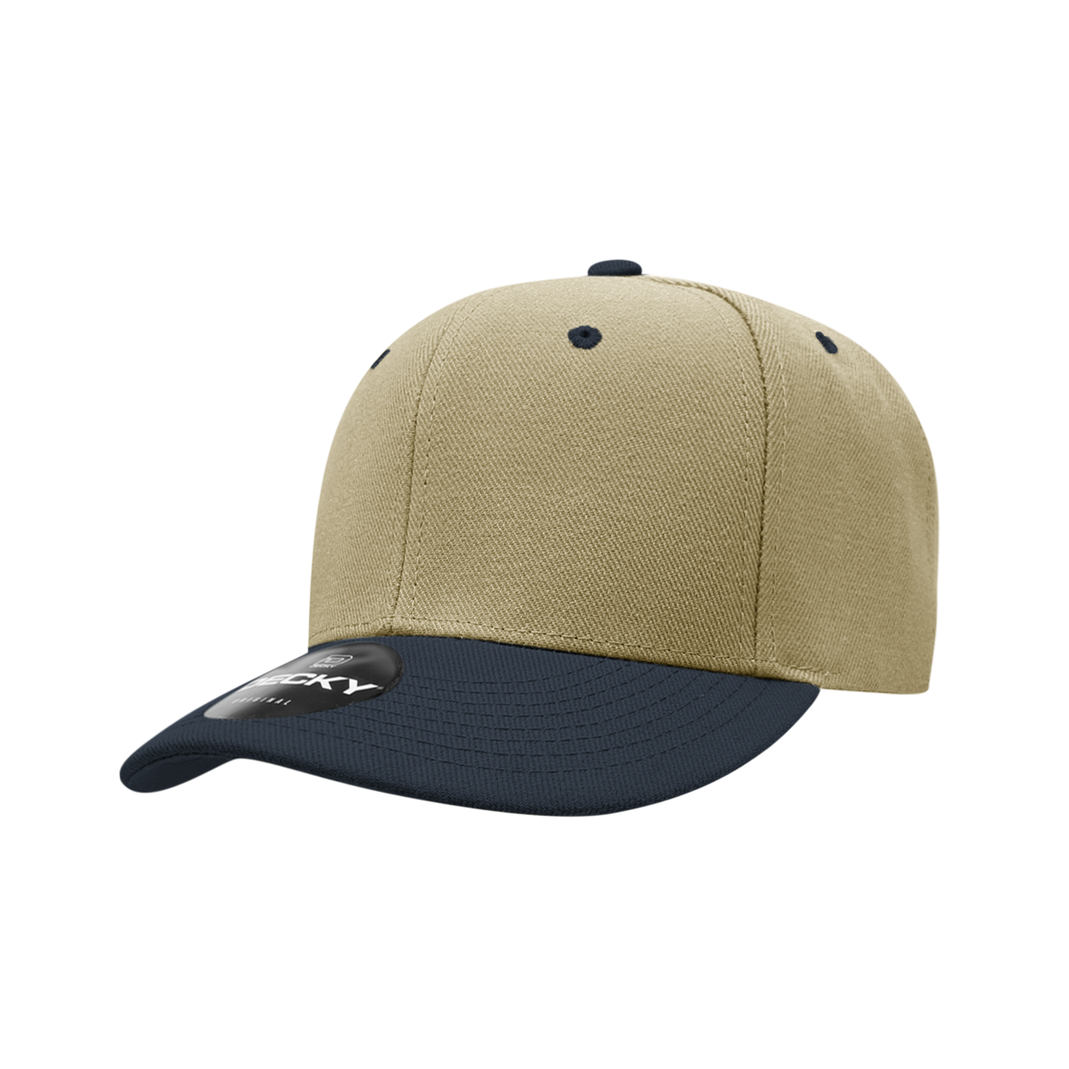 Decky 206 6 Panel Low Profile Structured Acrylic/Polyester Cap