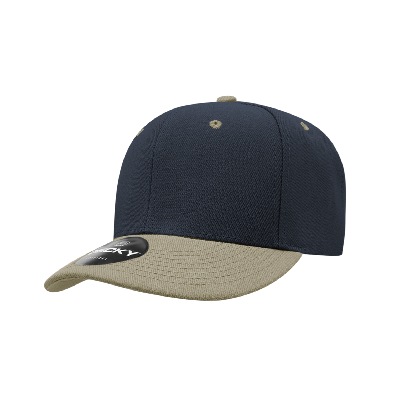 Decky 206 6 Panel Low Profile Structured Acrylic/Polyester Cap