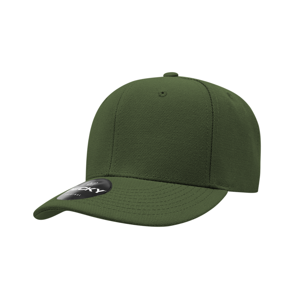 Decky 206 6 Panel Low Profile Structured Acrylic/Polyester Cap