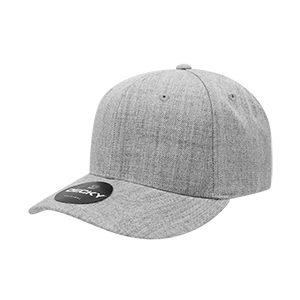 Decky 207 6 Panel Mid Profile Structured Acrylic/Polyester Cap