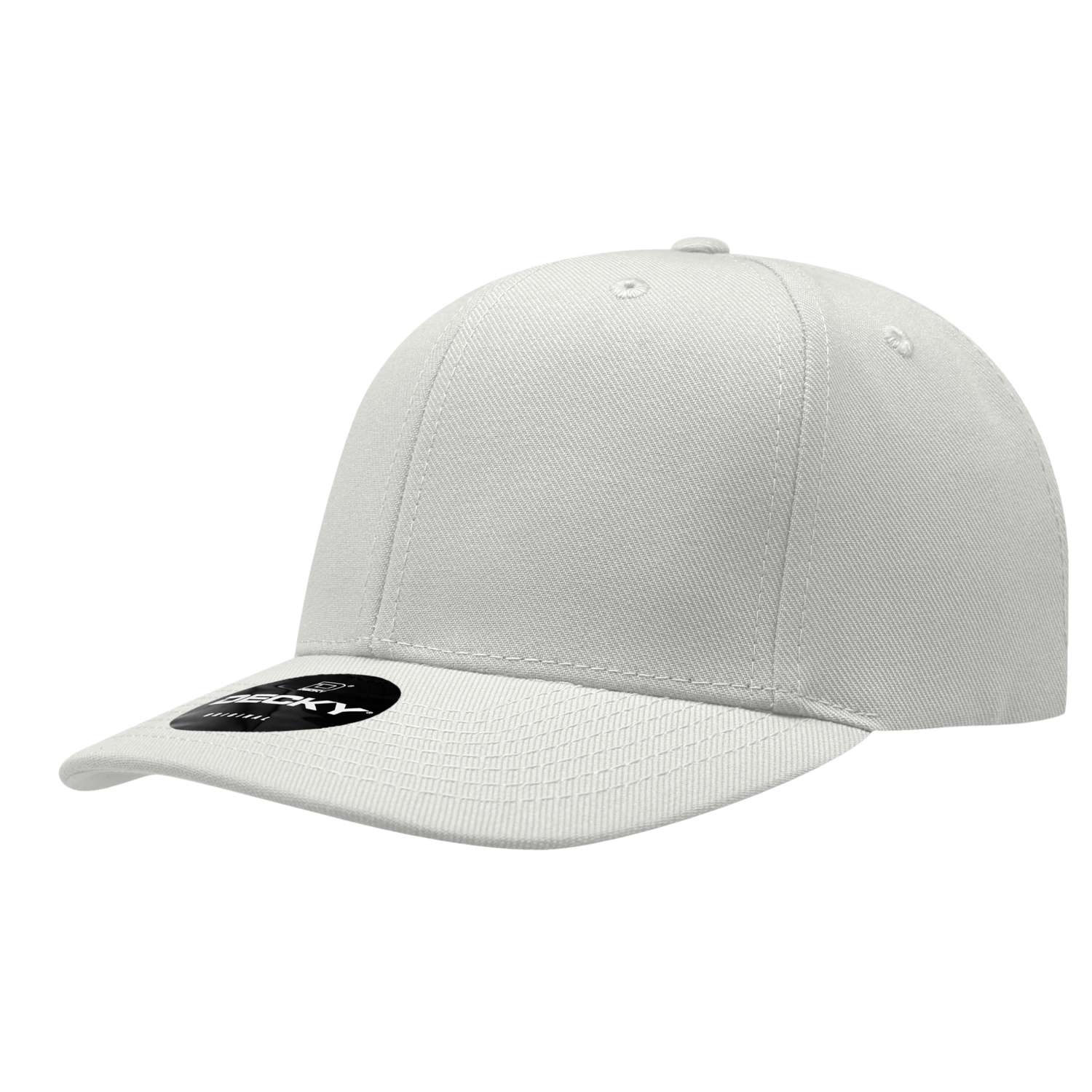 Decky 207 6 Panel Mid Profile Structured Acrylic/Polyester Cap