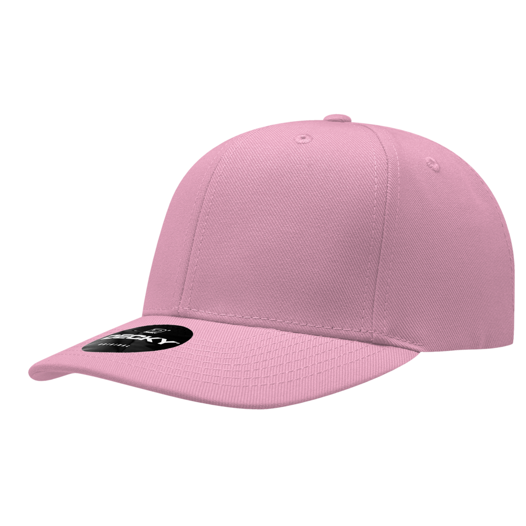 Decky 207 6 Panel Mid Profile Structured Acrylic/Polyester Cap