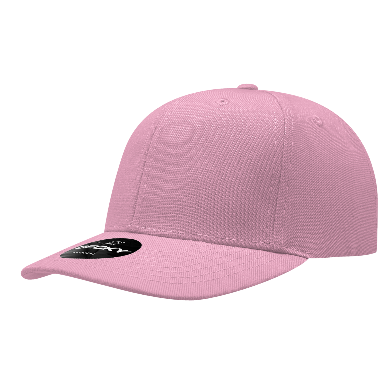 Decky 207 6 Panel Mid Profile Structured Acrylic/Polyester Cap
