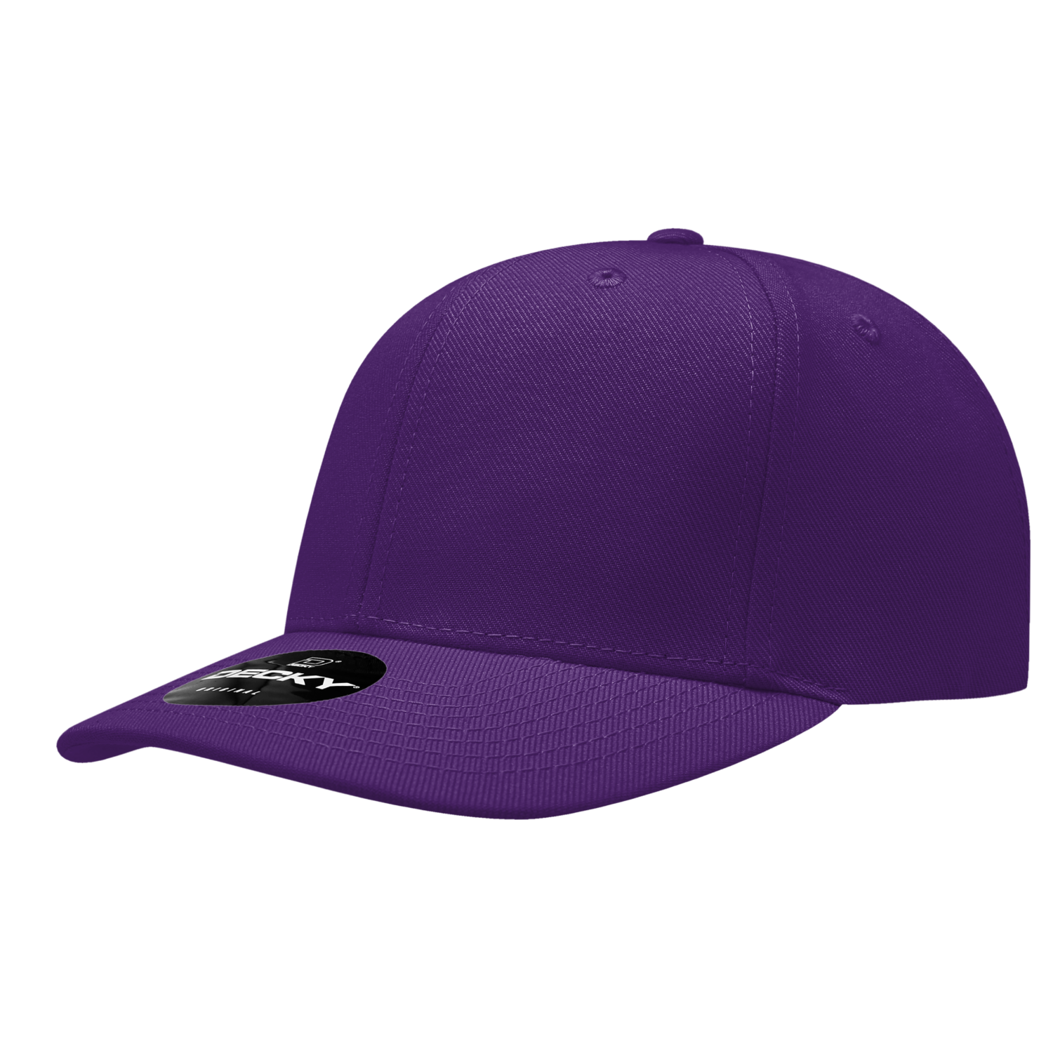 Decky 207 6 Panel Mid Profile Structured Acrylic/Polyester Cap