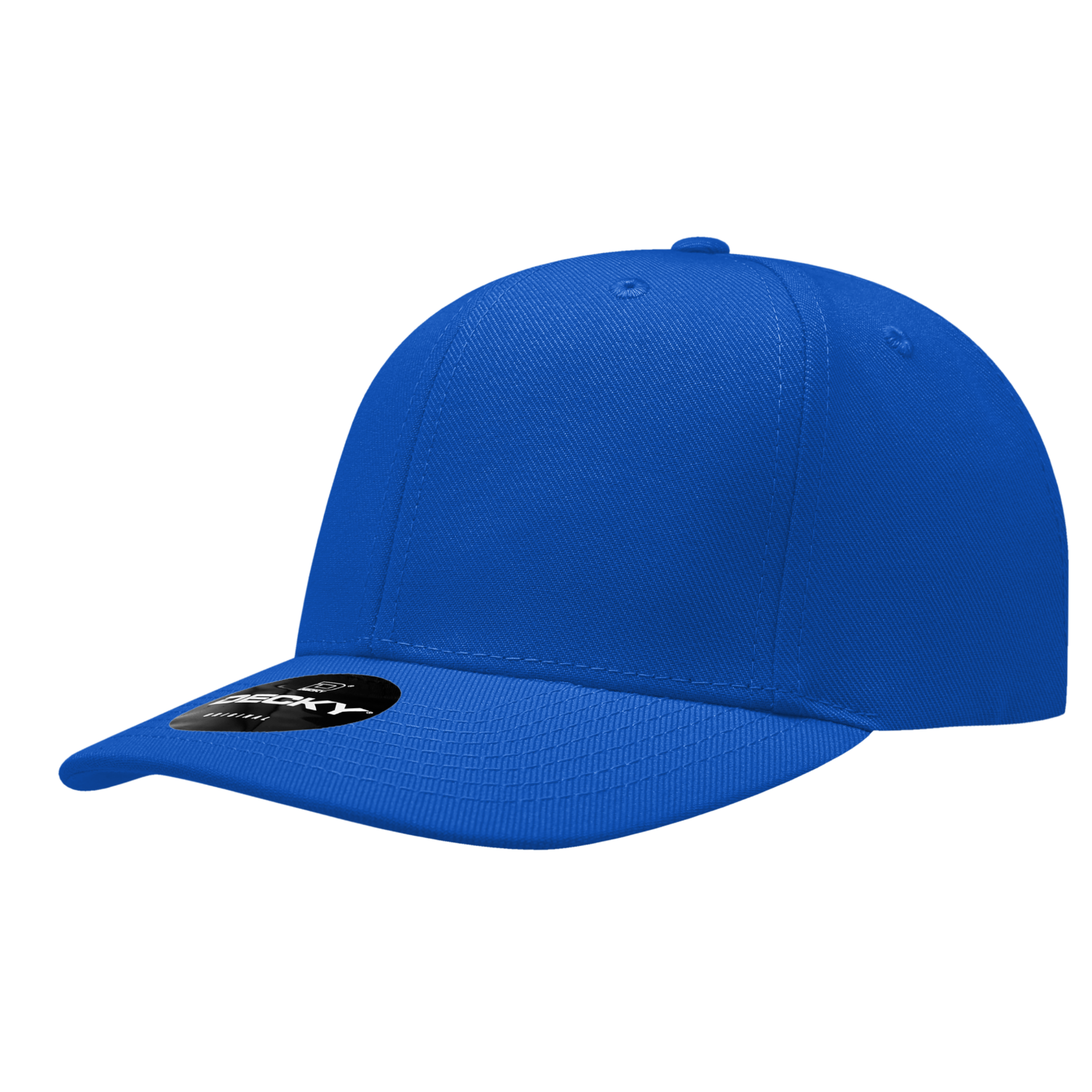 Decky 207 6 Panel Mid Profile Structured Acrylic/Polyester Cap