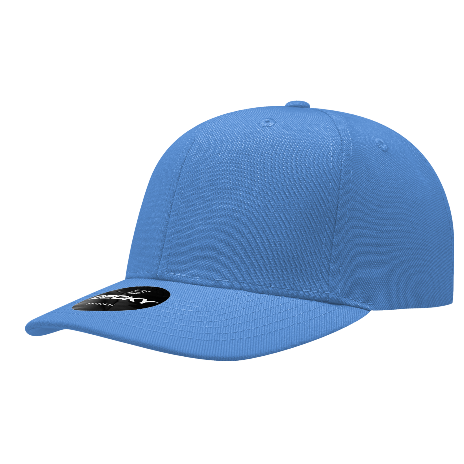 Decky 207 6 Panel Mid Profile Structured Acrylic/Polyester Cap