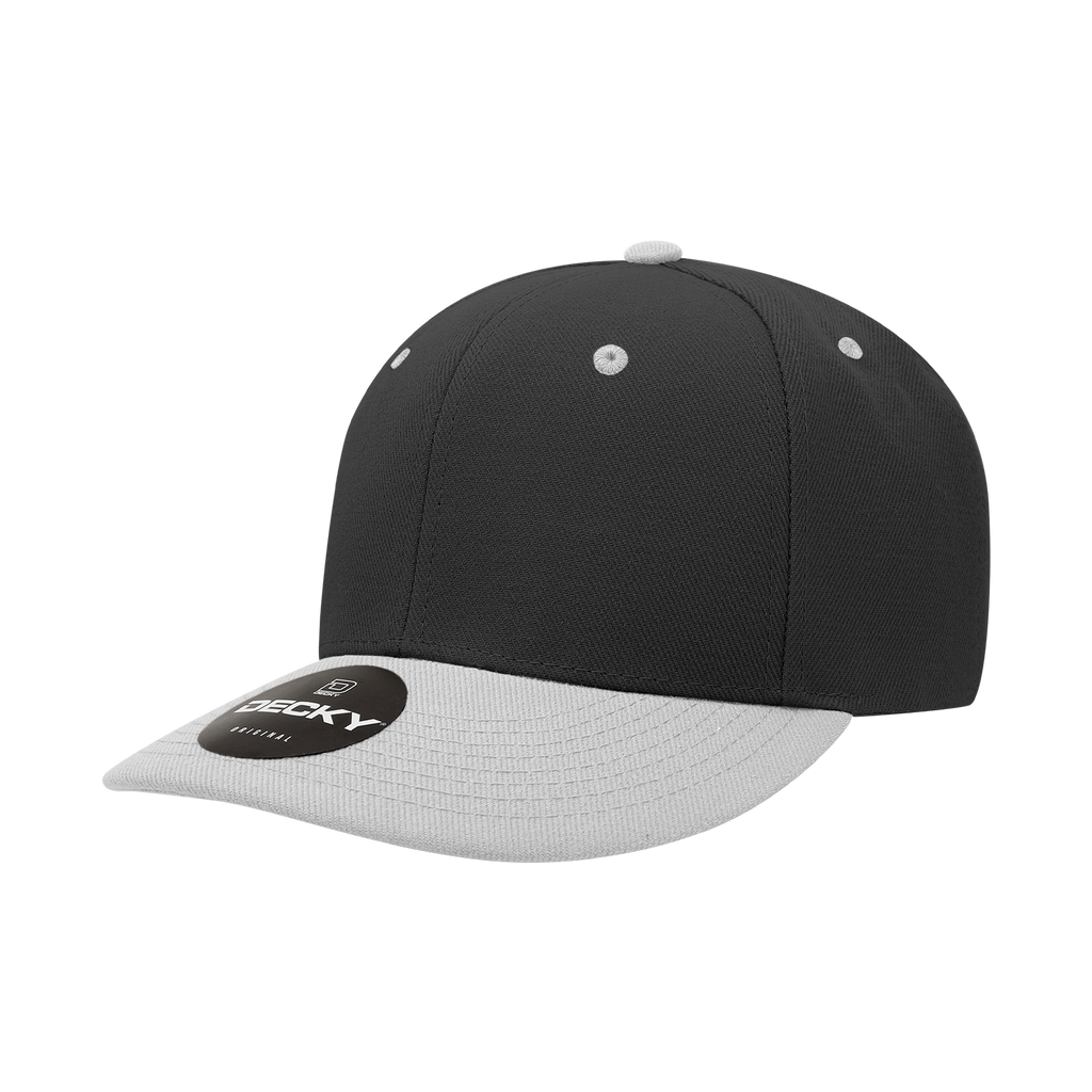 Decky 207 6 Panel Mid Profile Structured Acrylic/Polyester Cap