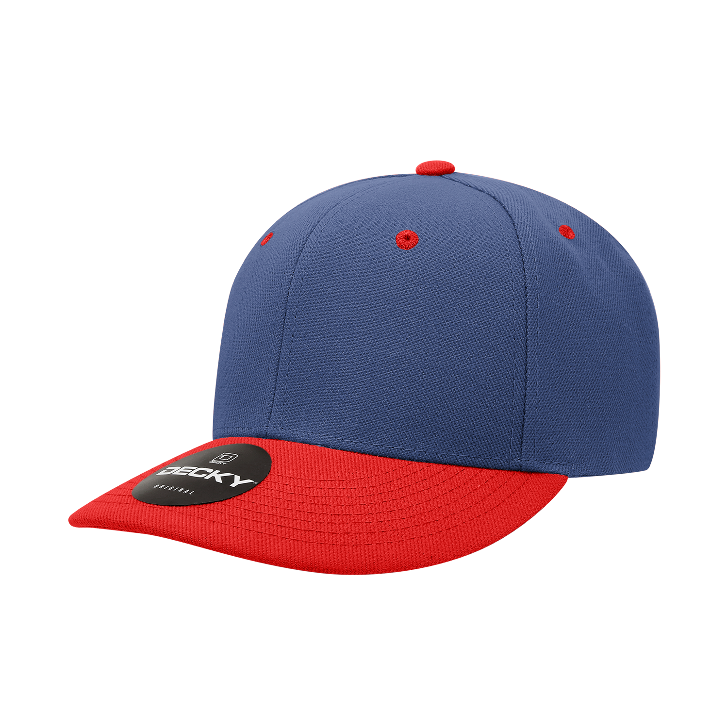 Decky 207 6 Panel Mid Profile Structured Acrylic/Polyester Cap