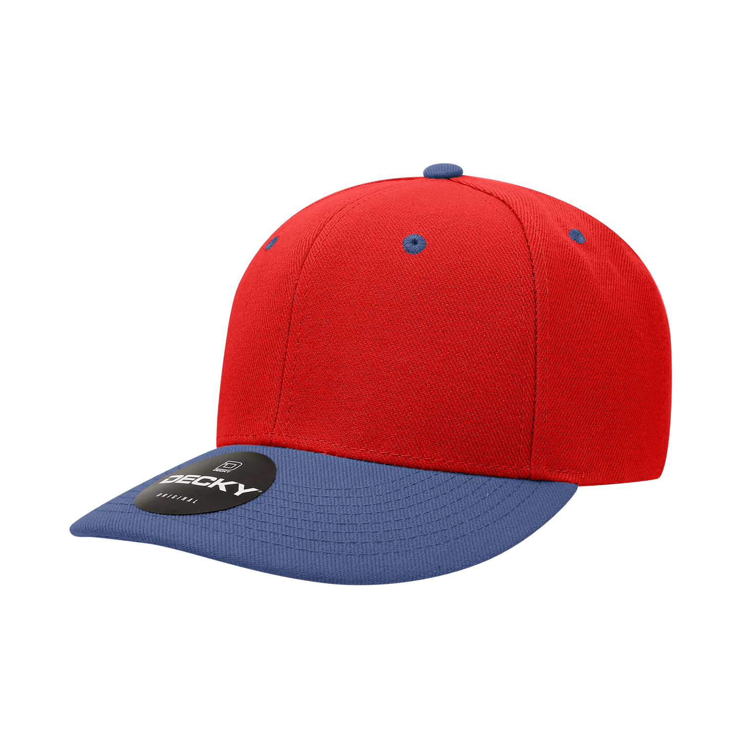 Decky 207 6 Panel Mid Profile Structured Acrylic/Polyester Cap