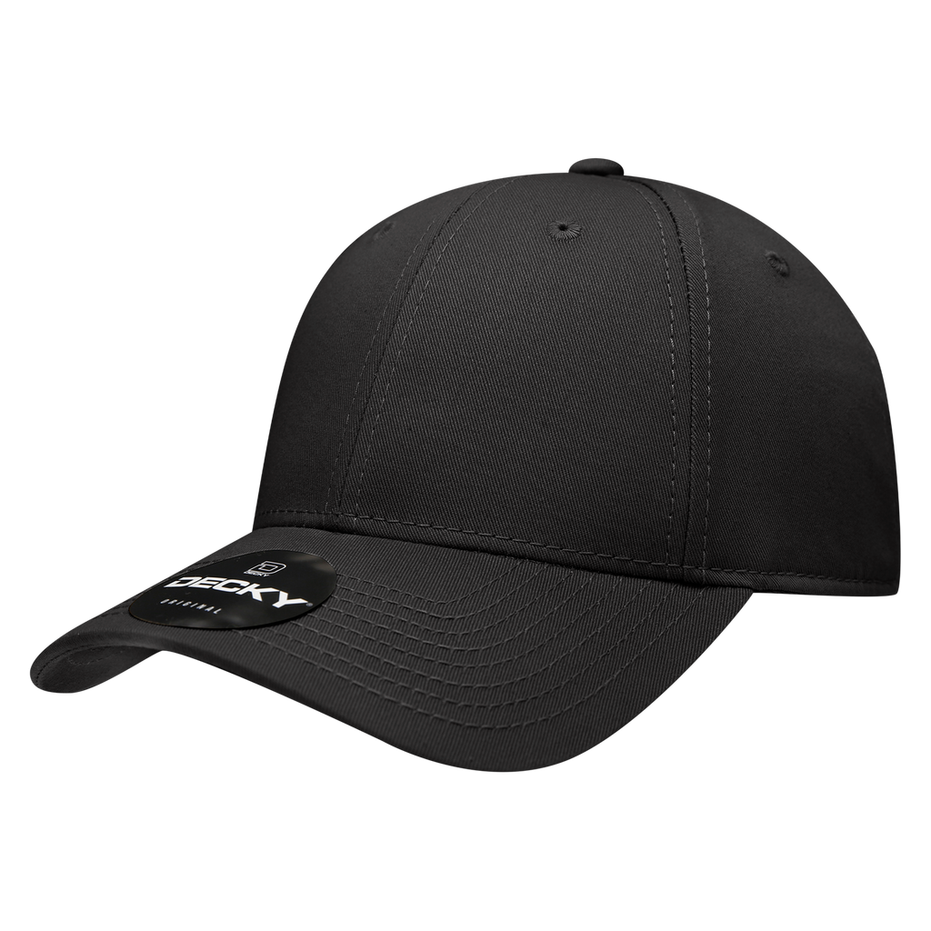 Decky 209 6 Panel Low Profile Structured Cotton Cap