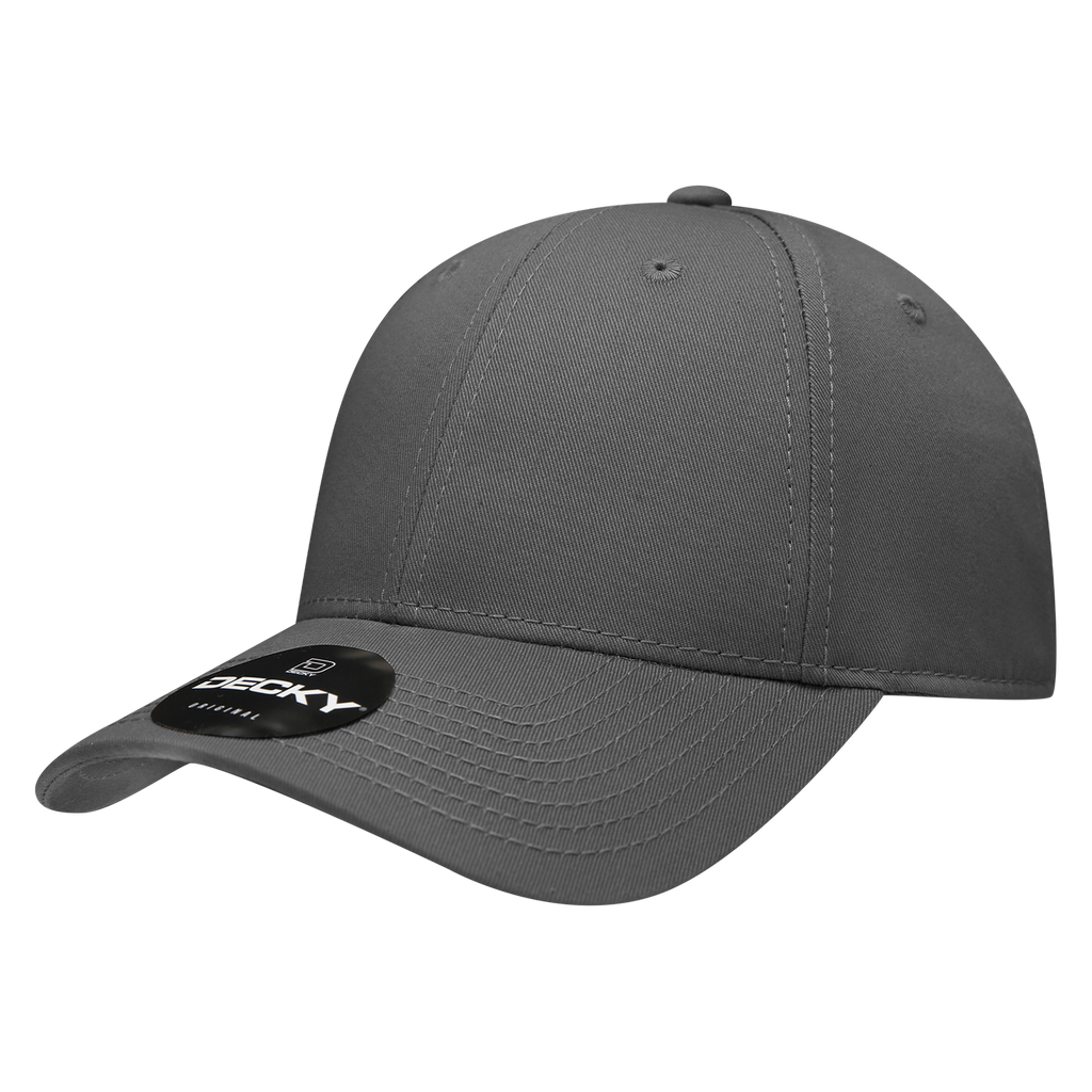 Decky 209 6 Panel Low Profile Structured Cotton Cap