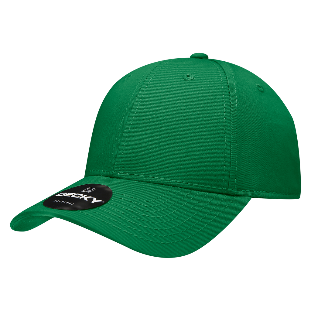 Decky 209 6 Panel Low Profile Structured Cotton Cap