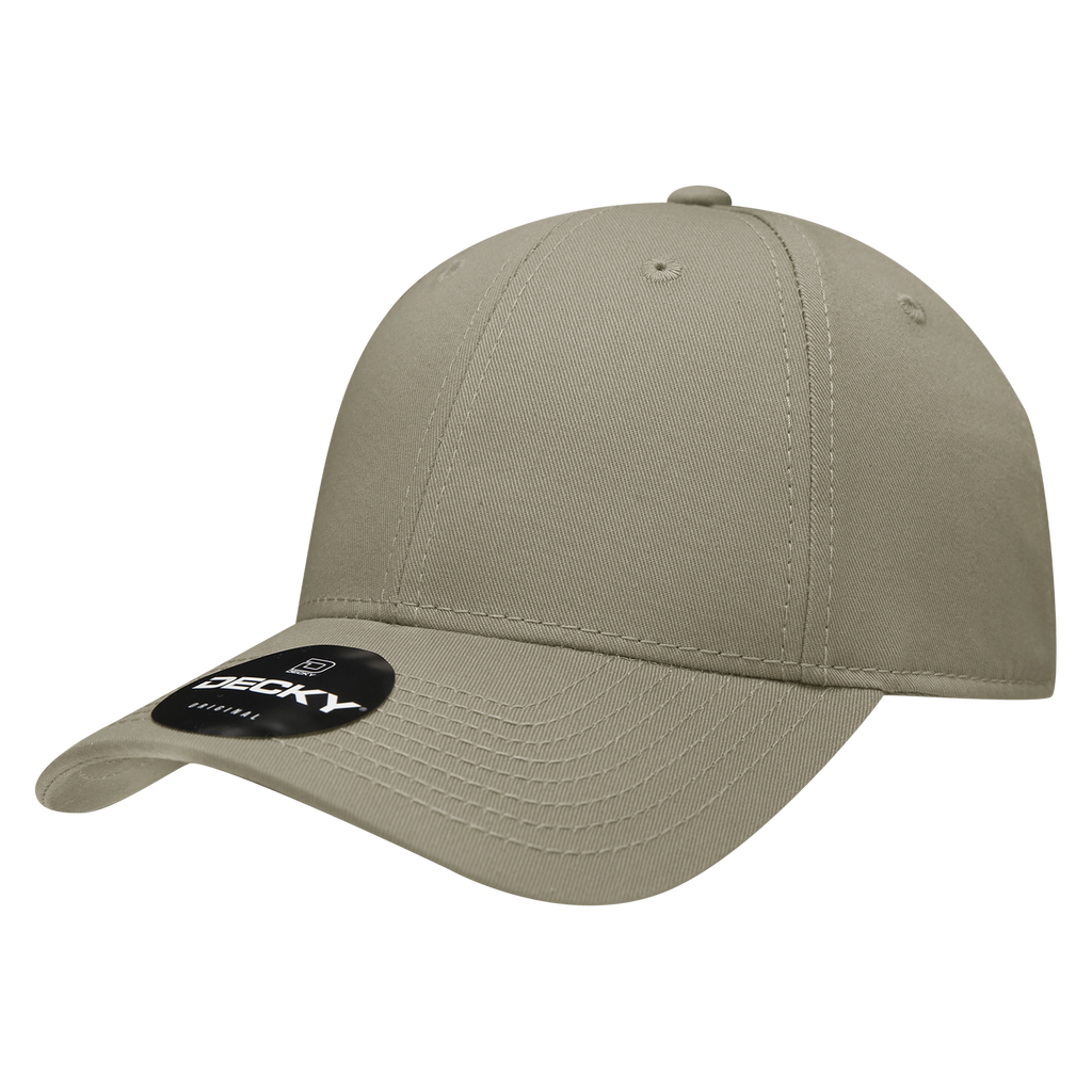 Decky 209 6 Panel Low Profile Structured Cotton Cap