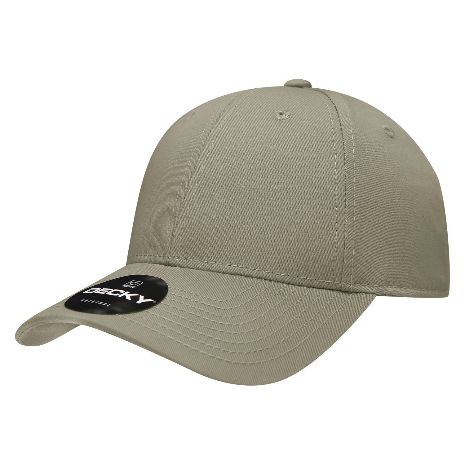 Decky 209 6 Panel Low Profile Structured Cotton Cap