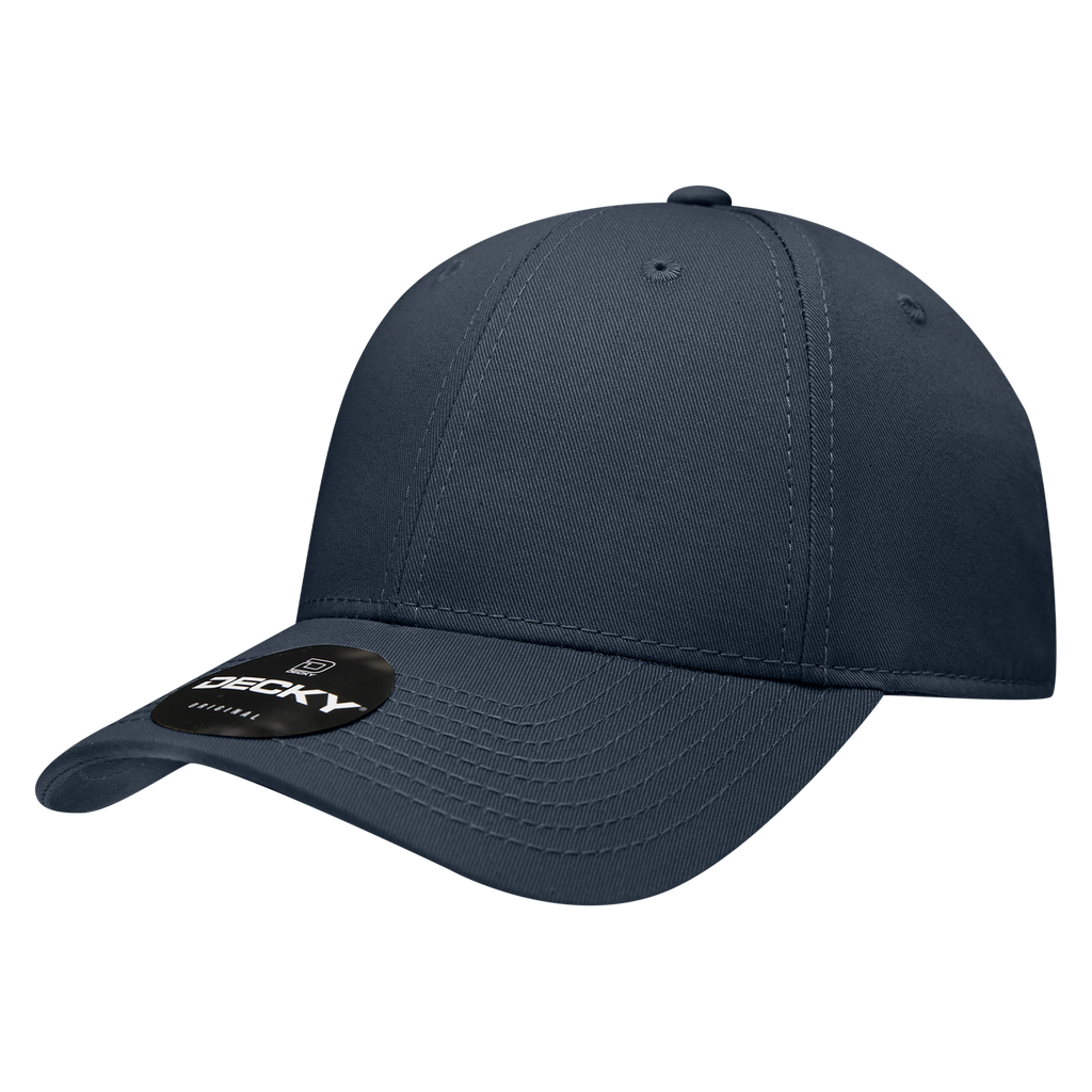 Decky 209 6 Panel Low Profile Structured Cotton Cap