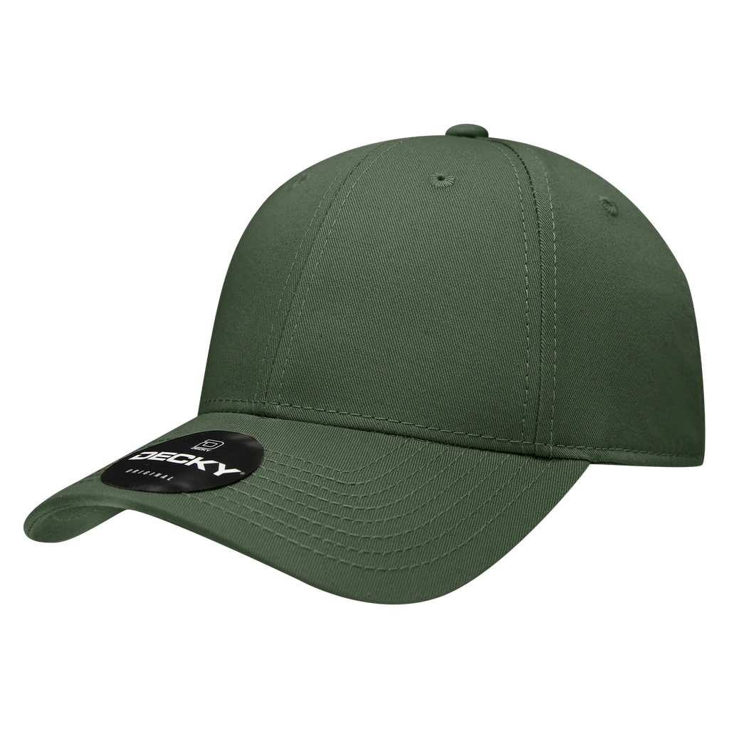 Decky 209 6 Panel Low Profile Structured Cotton Cap