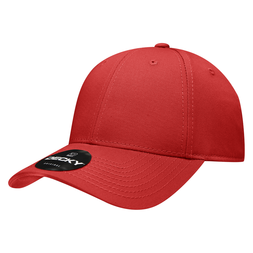 Decky 209 6 Panel Low Profile Structured Cotton Cap