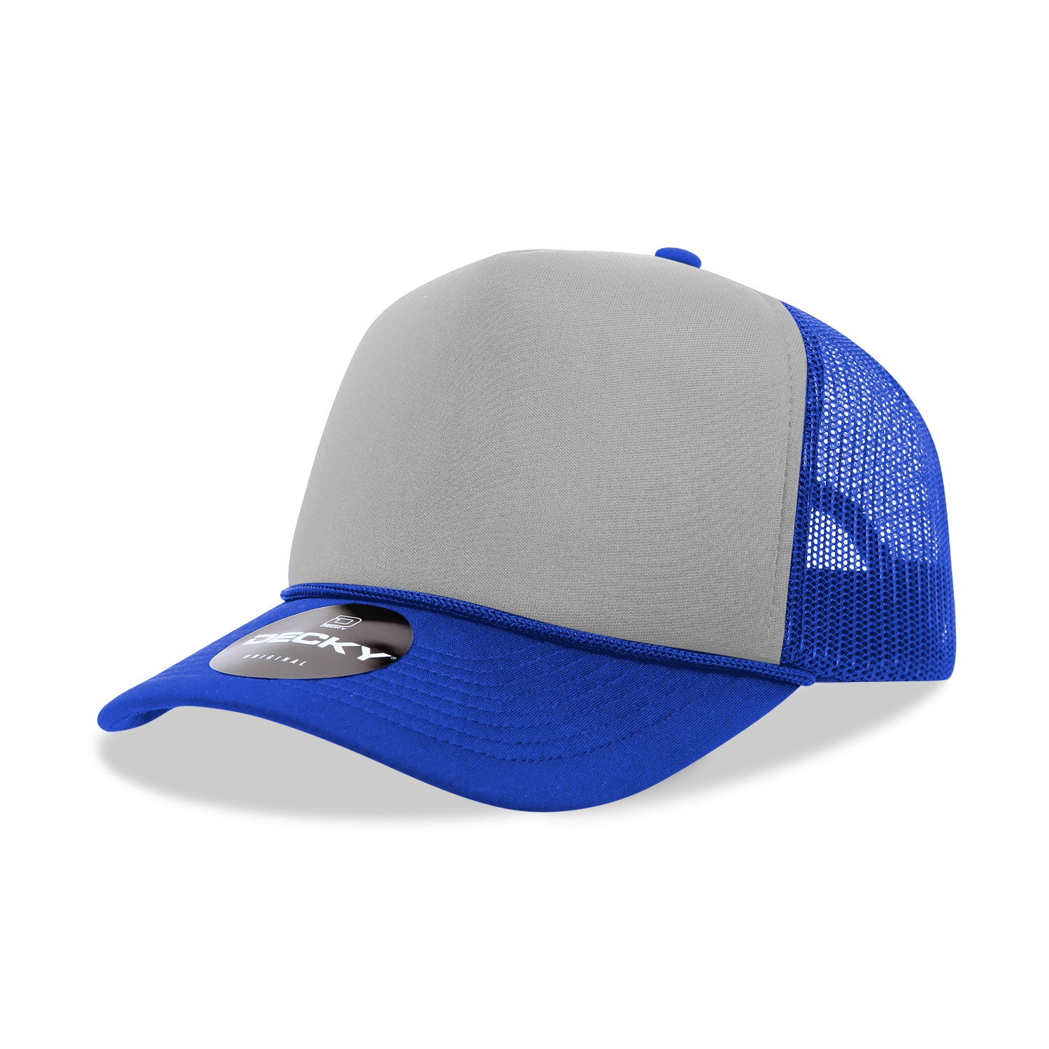 Decky 212 5 Panel Mid Profile Structured Two Tone Foam Trucker