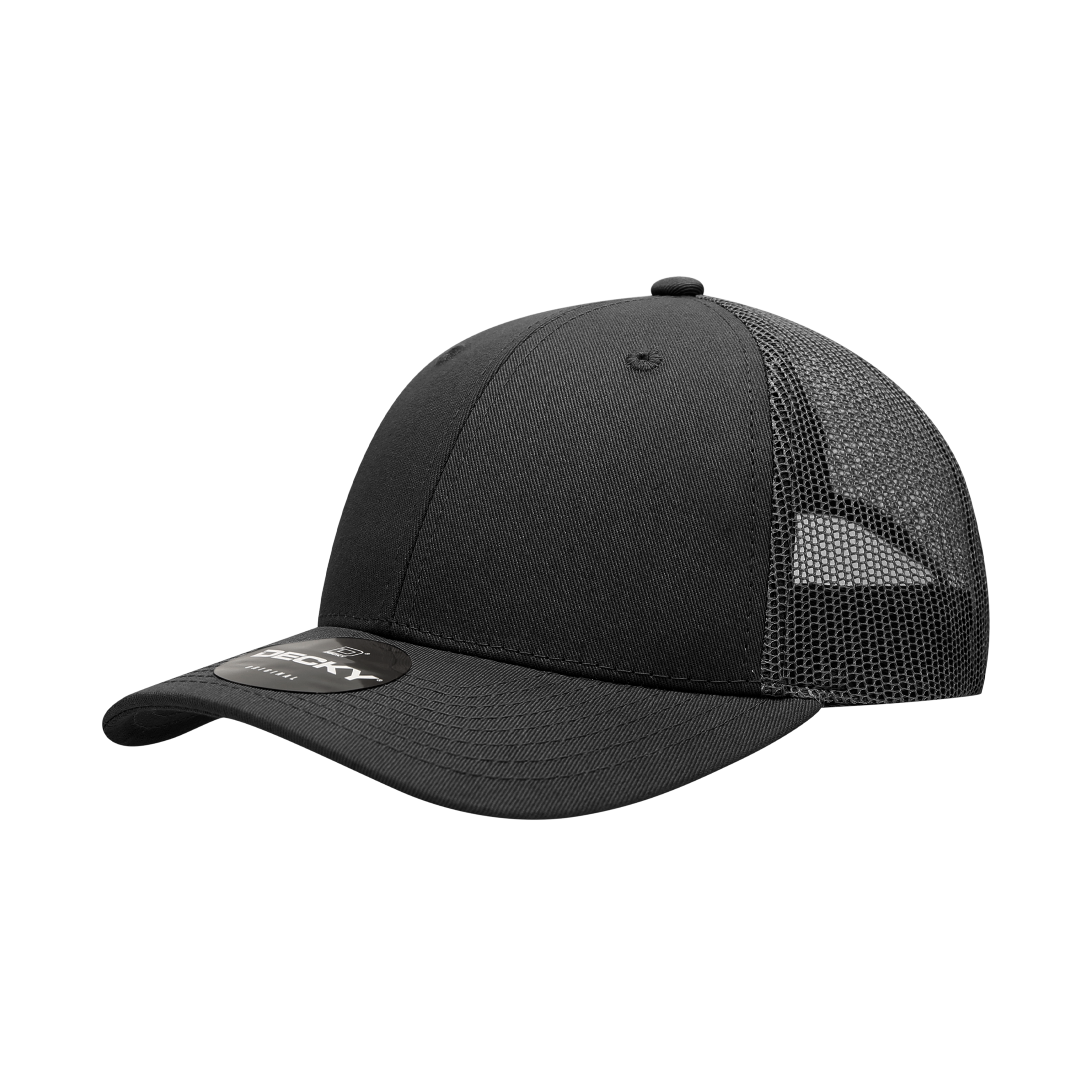 Decky 214 6 Panel Low Profile Structured Cotton Trucker