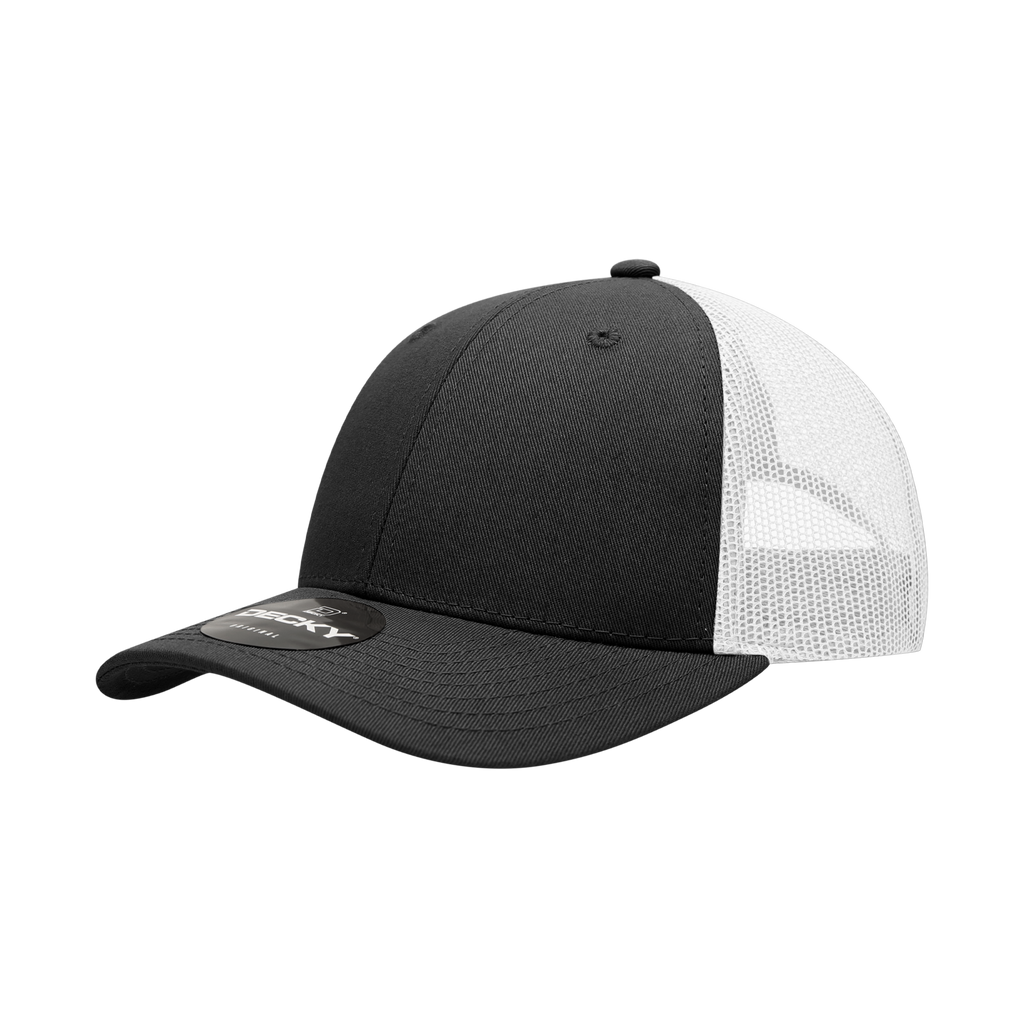 Decky 214 6 Panel Low Profile Structured Cotton Trucker