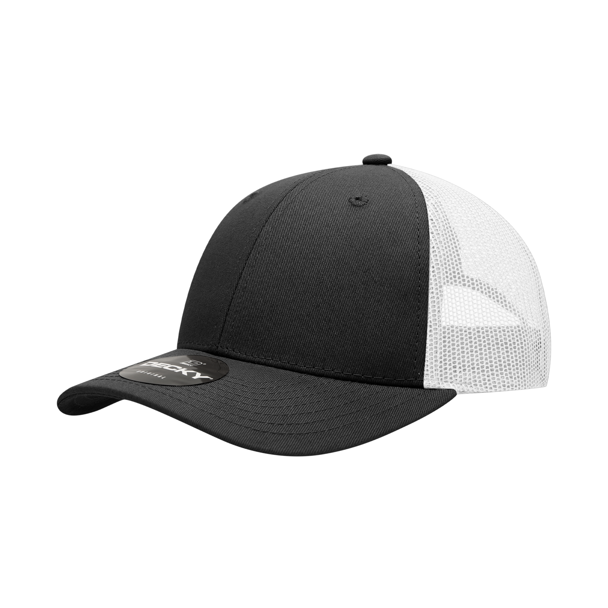 Decky 214 6 Panel Low Profile Structured Cotton Trucker