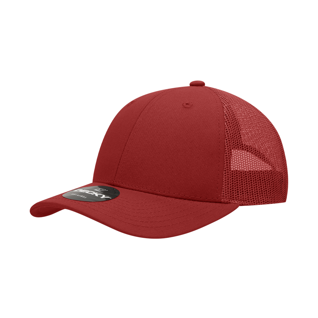 Decky 214 6 Panel Low Profile Structured Cotton Trucker