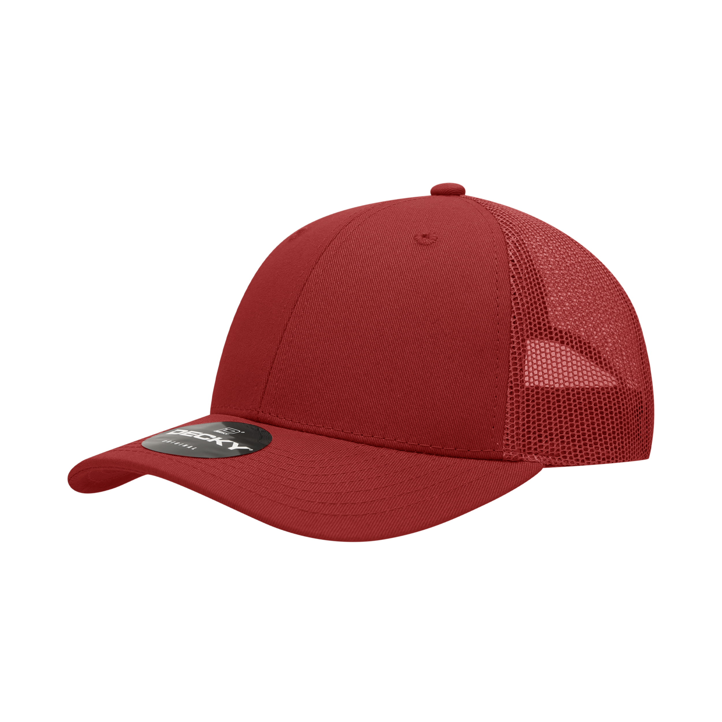 Decky 214 6 Panel Low Profile Structured Cotton Trucker