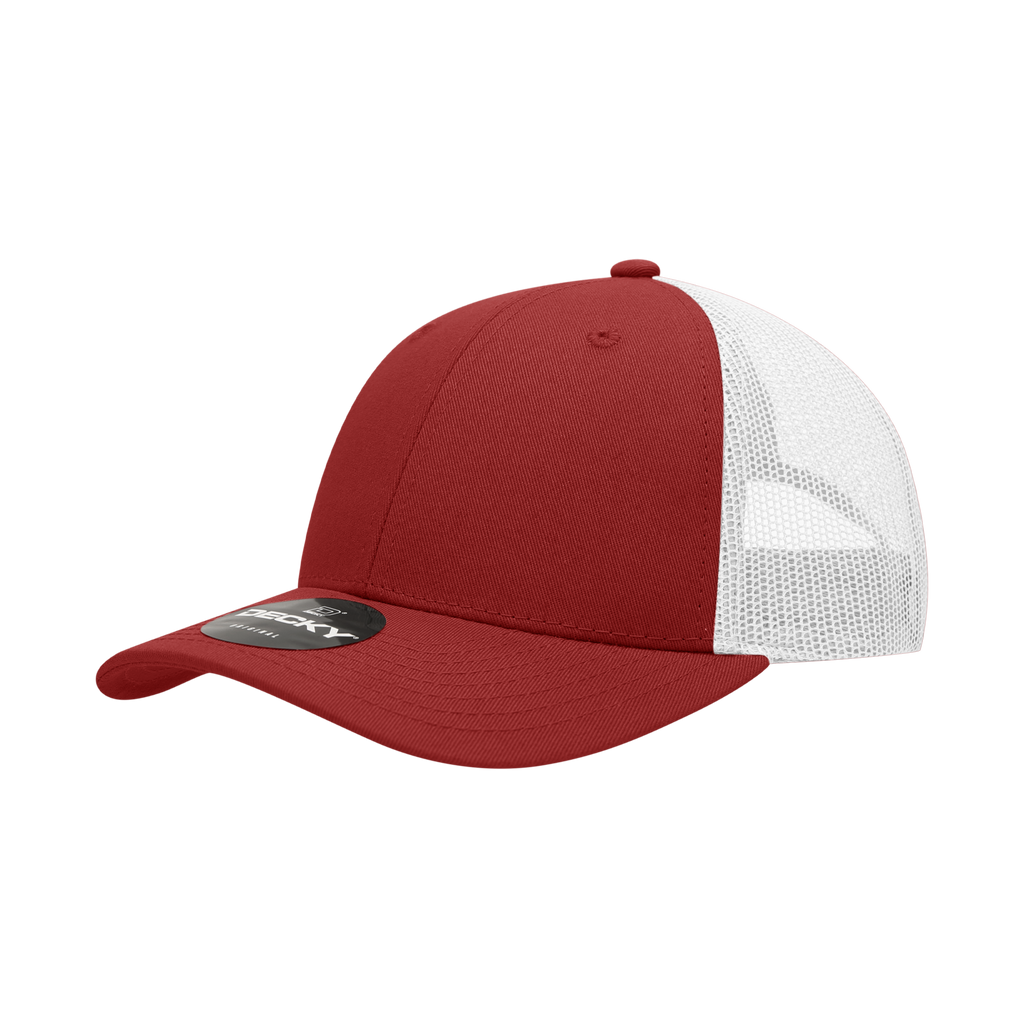 Decky 214 6 Panel Low Profile Structured Cotton Trucker